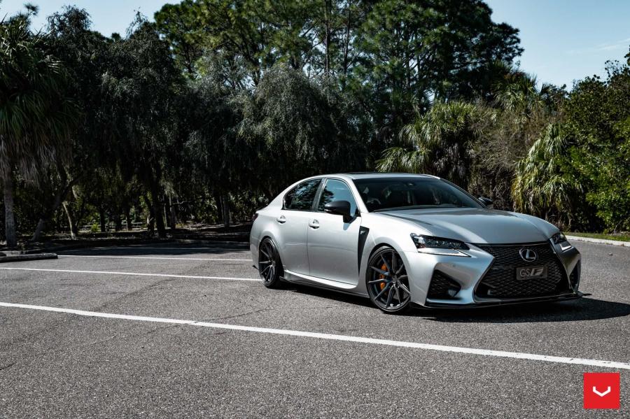  Lexus GS F on Vossen Wheels (HF-3) 2019 года  (фото 19 из 31)